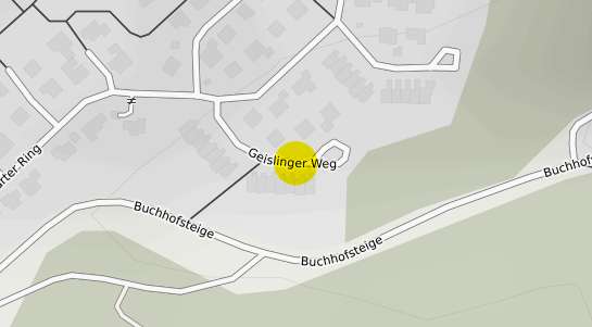 Immobilienpreisekarte Geislinger Weg